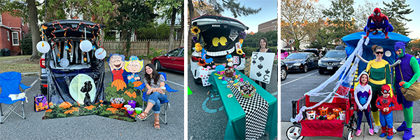 trunk or treat collage